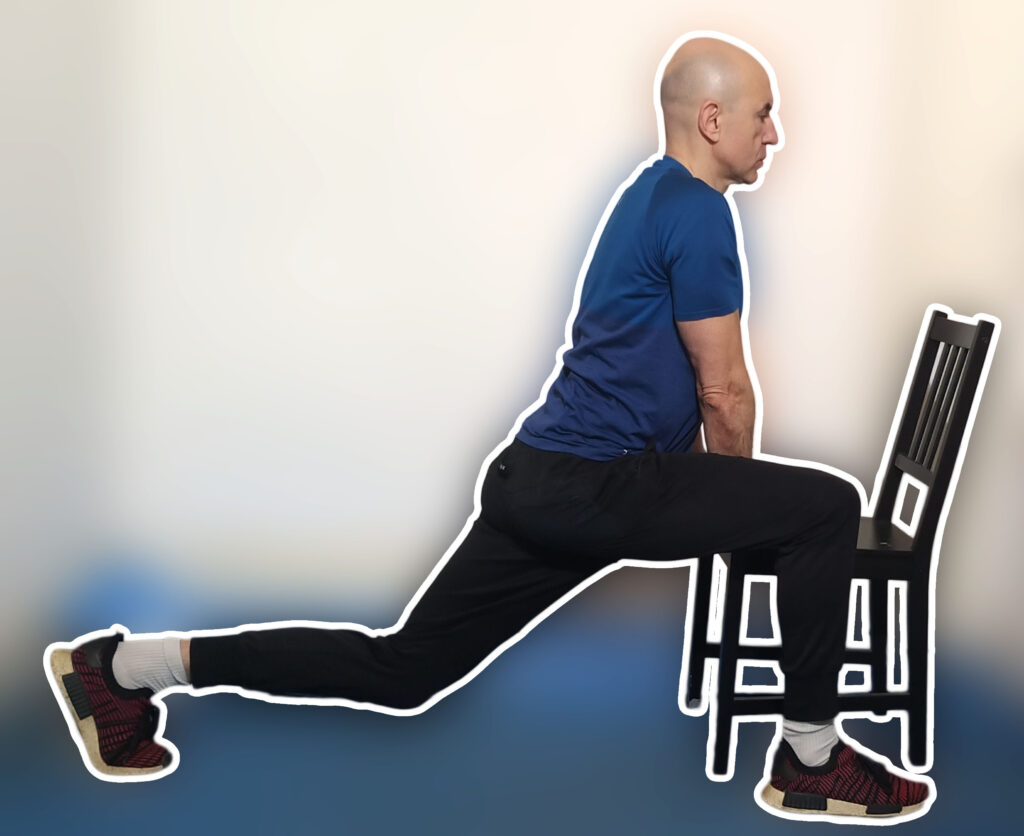 Etirement dynamique contre la tendinite du psoas