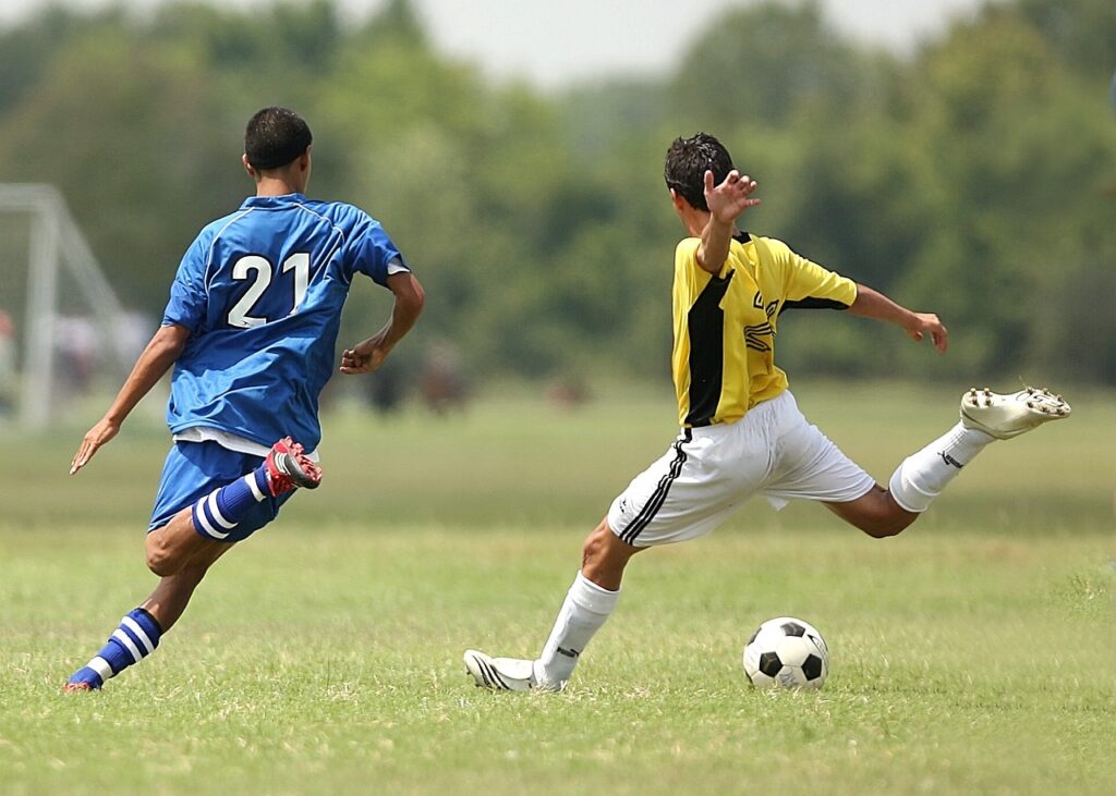 Tendinite psoas des joueurs de football