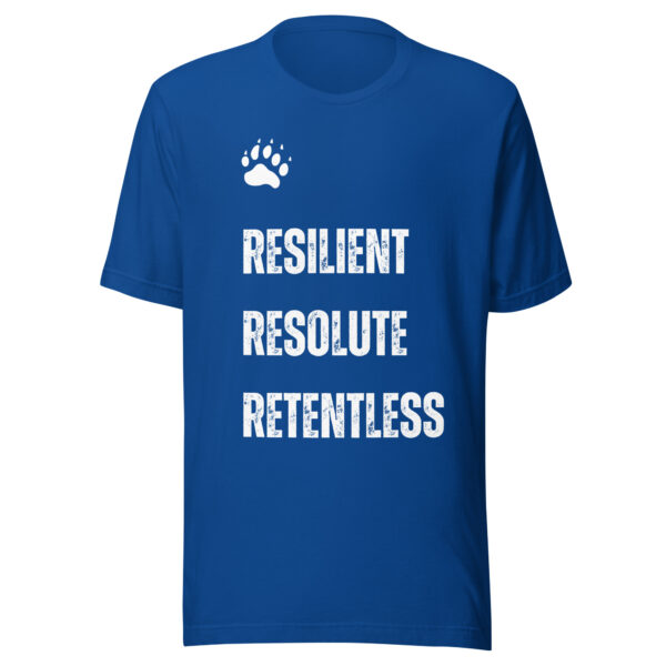 T-shirt à slogan motivant et patte d'ours – Image 8