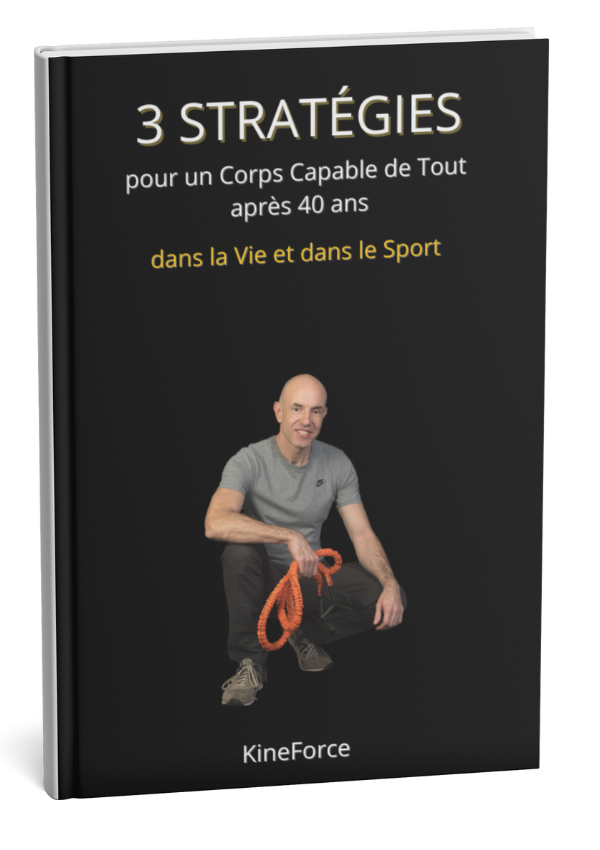 Mockup Ebook : 3 stratégies pour un corps prêt à tout après 40 ans